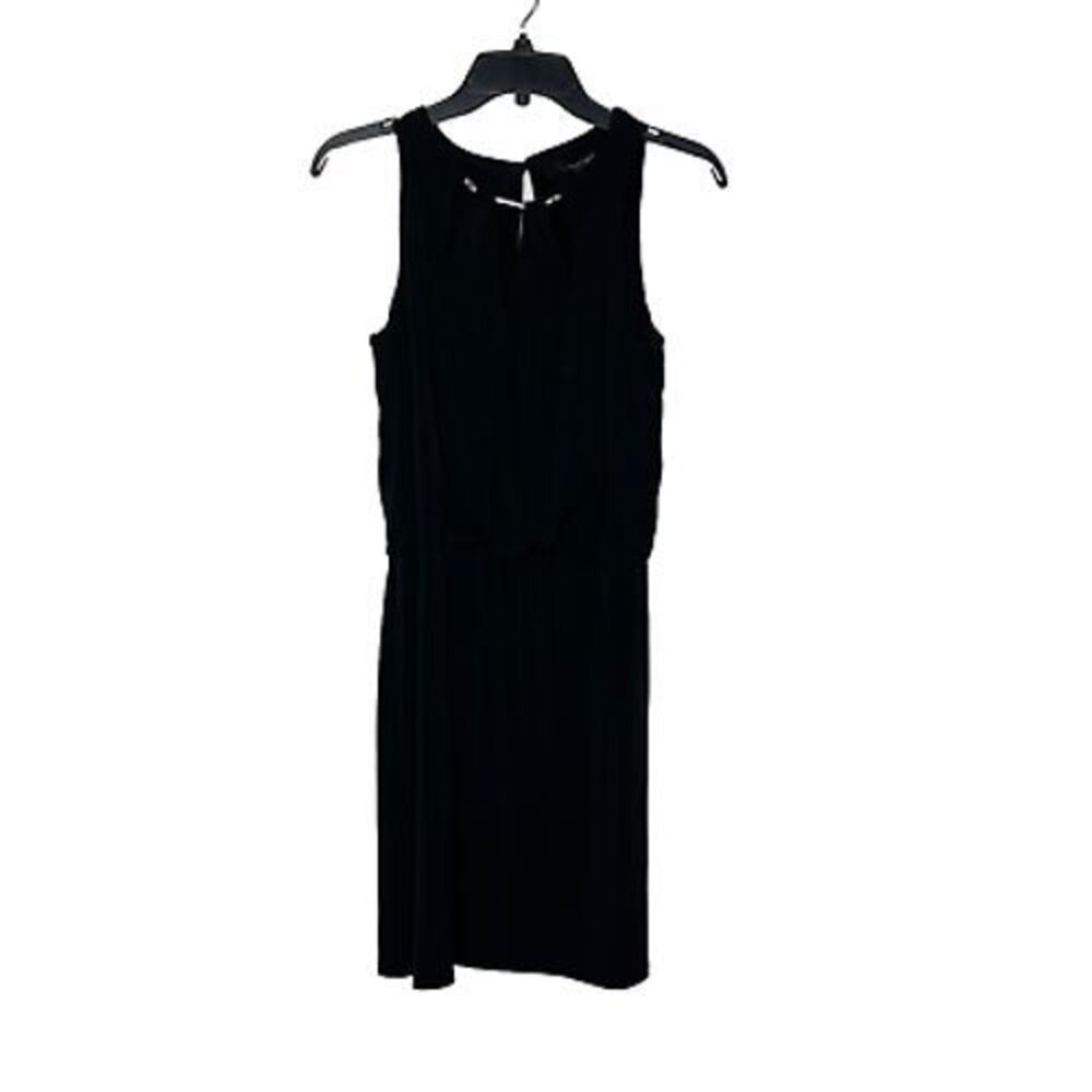 White House Black Market‎ Womens Dress Size XS Black Stretch Blend Full Length
